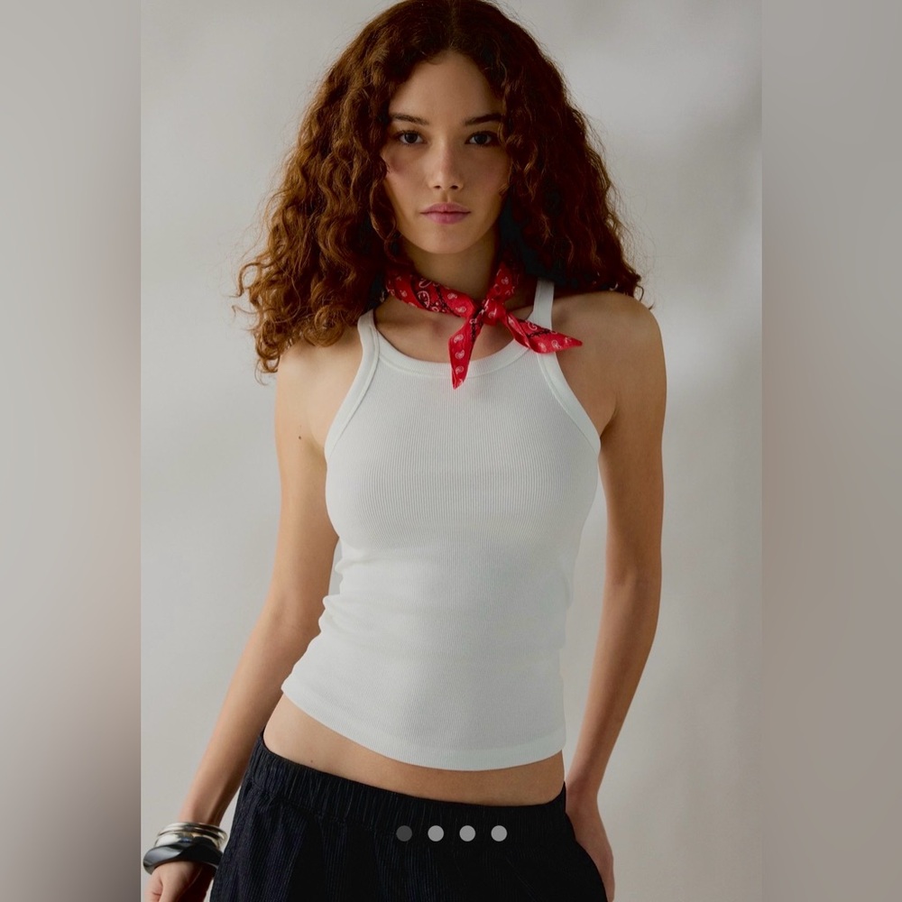 Urban Outfitters BDG Off Duty Ribbed Round Neck Tank Top✨